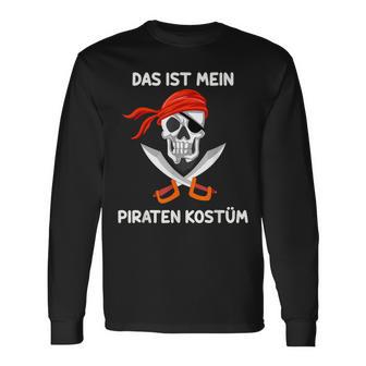 This Is My Pirate Costume Langarmshirts - Geschenkecke