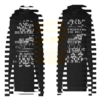 Please Be Patient With Me I'm From The 1900'S Trendy Vintage Long Sleeve T-Shirt - Thegiftio