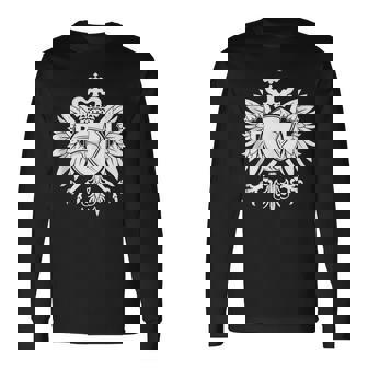 Polandolleyball Crest Poland'solleyball Fan Crest Sin Mangas Camiseta de manga larga - Regaloses