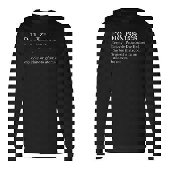Pole Kisses Diccionario Termiología Para Pole Dance Pole Dancer Camiseta de manga larga - Regaloses