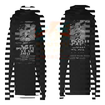 Pompeii Fun Run Display Vintage Retro Distressed Long Sleeve T-Shirt | Mazezy