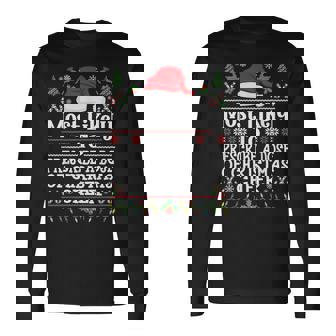 Prescribe a Dose Of Christmas Cheer- Christmas Nurse Doctor Long Sleeve T-Shirt - Monsterry