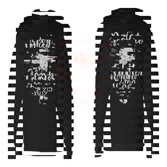 Promoted To Godmother Est 2025 New Godmother Long Sleeve T-Shirt - Thegiftio