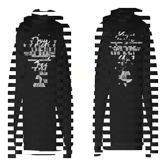 Proud Air Force Aunt Military US Air Force Family Matching Long Sleeve T-Shirt - Monsterry