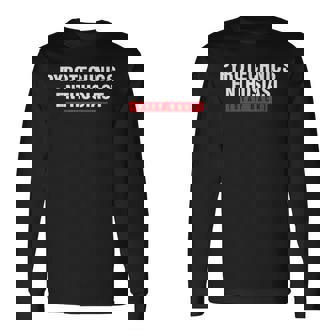 Pyrotechnics Enthusiast Stay Back Pyro Fireworks Pyromaniac Long Sleeve T-Shirt - Monsterry