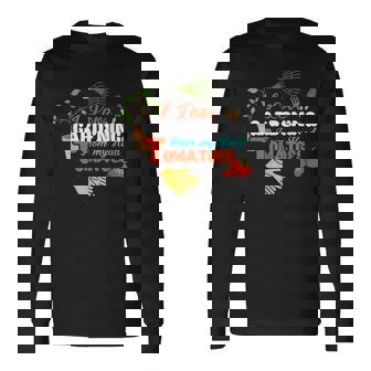 Regalo Divertido Para Jardineros Con Texto En Inglés I Love Gardening From Camiseta de manga larga - Regaloses