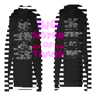 Regalos Para Hermanas Mayores De Gemelos Camiseta de manga larga - Regaloses