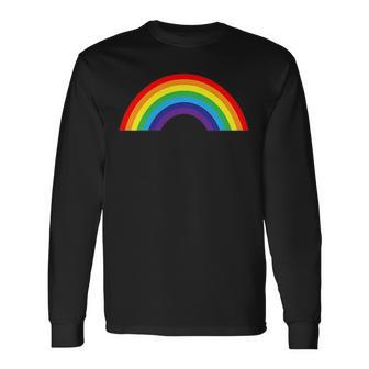 Regenbogen Mit Schönen Bunten Farben Retrointage Langarmshirts - Geschenkecke