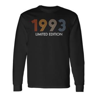 Retro 28 Year Old 1993 Limited Edition 28Th Birthday Langarmshirts - Geschenkecke