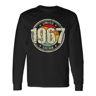 Retro 56 Yearsintage 1967 Limited Edition 56Th Birthday Langarmshirts - Geschenkecke