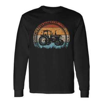 Retro Trekker Farmer Tractor Langarmshirts - Geschenkecke