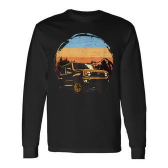 Retrointage Style Fits Jimny Gj Jb74 Fans Off Road Langarmshirts - Geschenkecke