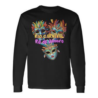 Rio Carnival Rio De Janeiro Brazil Circus Costume Langarmshirts - Geschenkecke