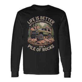 Rock Crawling Rc Crawler Rc Rock Crawling Camiseta de manga larga - Regaloses