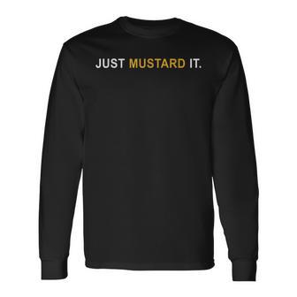Ropa De Mostaza Para Amantes Con Salsa De Mostaza Camiseta de manga larga - Regaloses
