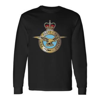 Royal Air Force Raf Uk Military Badge Patch Langarmshirts - Geschenkecke