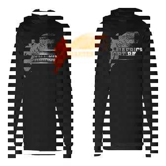 Rugby Football Player Rugger Attacker Quarterback Long Sleeve T-Shirt - Monsterry