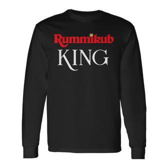 Rummikub King Logo With Royal Crown Langarmshirts - Geschenkecke