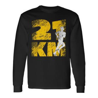 Runner Jogging Running Runner Sports Half Marathon Langarmshirts - Geschenkecke