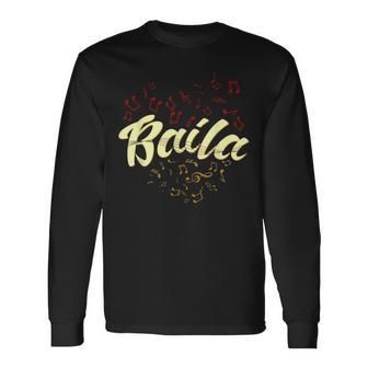 Salsa Dance Baila De Regalo Para Bailarina De Salsa Camiseta de manga larga - Regaloses