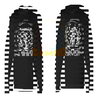 Sambo Cazas Artes Marciales Entrenador Formación Camiseta de manga larga - Regaloses