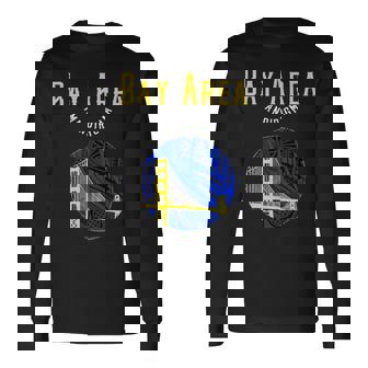 San Francisco Bay Area Bridge Tatouage Polynésian Warrior T-shirt à manches longues - Cadeauxyz