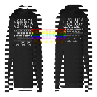 Santa Rosa Pride Gay Lesbian Queer LGBT Rainbow Flag Long Sleeve T-Shirt - Monsterry