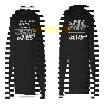 Say Eye Spell Map Say Ness Prank Long Sleeve T-Shirt - Monsterry