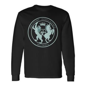 Secret Intelligence Service Sis Mi6 Langarmshirts - Geschenkecke