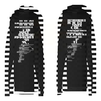 'Selbstverteidigungs Pilots' Motif Langarmshirts - Geschenkecke