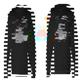 Seollal Korean New Year 2025 Decorations Year Of The Snake Long Sleeve T-Shirt - Thegiftio UK