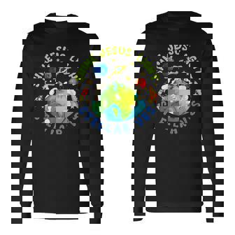 Shine Jesus Light Stellar VBS 2023 Astronaut Space Vacation Long Sleeve T-Shirt - Monsterry
