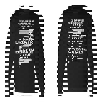 Si Papou Ne Peut Pas Le Réparer Cadeau Pour Papa Bricoleur T-shirt à manches longues - Cadeauxyz