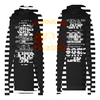 Sious Me Cherchez Je Suis Avec Les Cochons D'inde T-shirt à manches longues - Cadeauxyz