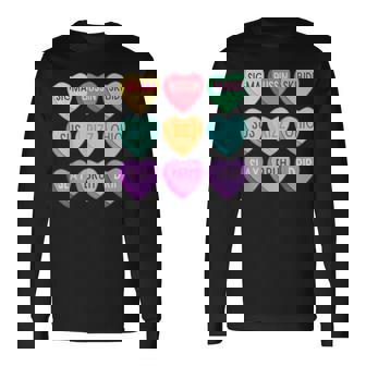 Skibidi Valentine's Day Boy Valentines Rizz No Cap Long Sleeve T-Shirt | Mazezy