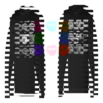 Skibidi Valentine's Day Valentines Day Rizzlers Sigma Long Sleeve T-Shirt | Mazezy