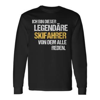 Skier Legend Ski Alpine Langarmshirts - Geschenkecke