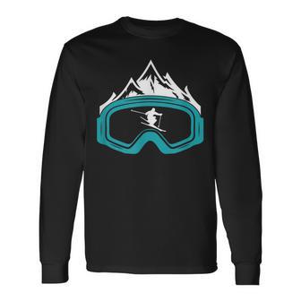 Skiing Winter Sports Apres-Ski Langarmshirts - Geschenkecke