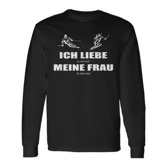 Skis Skiing Gadgets As Skier Langarmshirts - Geschenkecke