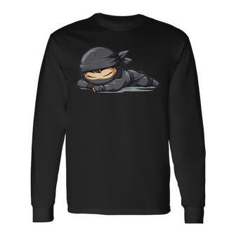 Sleeping Ninja I Ninja Children's Langarmshirts - Geschenkecke