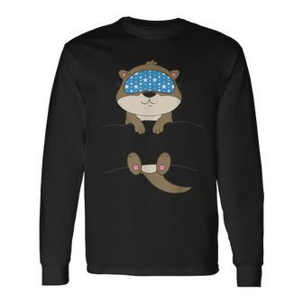 Sleeping Otter Official Otter Sleep Langarmshirts - Geschenkecke