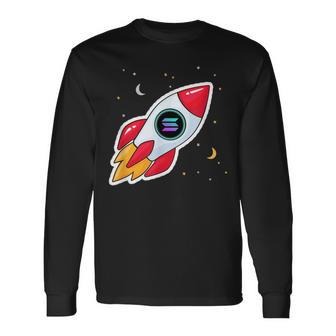 Solana Rocket To The Moon Langarmshirts - Geschenkecke