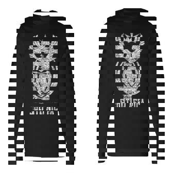 South Africa Coat Of Arms Freedom Day Long Sleeve T-Shirt - Monsterry