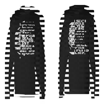 Special Teams Special Plays Special Players Long Sleeve T-Shirt - Monsterry