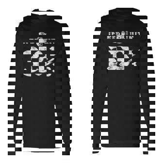 Speed Limit 33 13 Vinyl For Music Record Collector Long Sleeve T-Shirt - Monsterry