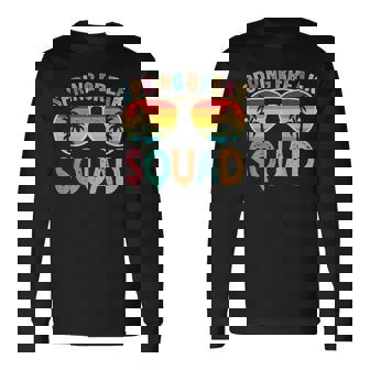 Spring Break Squad Vintage 2025 Florida Cool Sunglasses Long Sleeve T-Shirt - Thegiftio