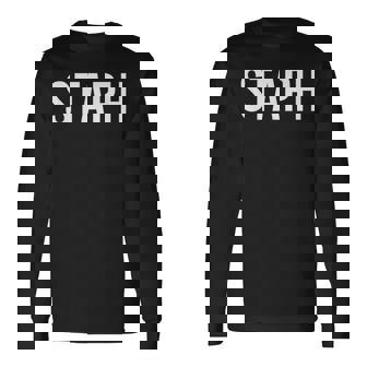 Staph Medical Bodyguard Doctor Puns Long Sleeve T-Shirt - Monsterry