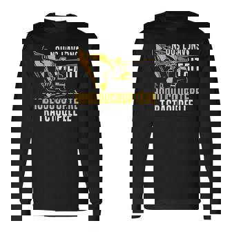 Stemi Chantier Humour Constructeur Cadeau Chantier Noir Adulte S Uni Classique T-shirt à manches longues - Cadeauxyz