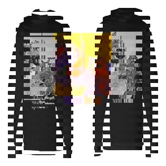 Stepan The Chubby Cat Art Adorable Amoureux Des Chats T-shirt à manches longues - Cadeauxyz