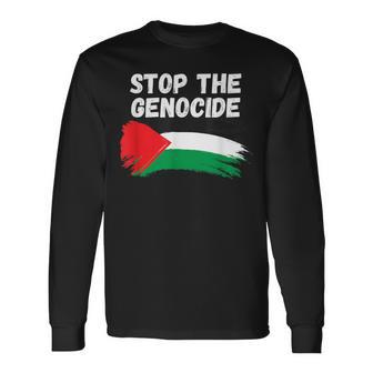 Stop The Flag Of Langarmshirts - Geschenkecke